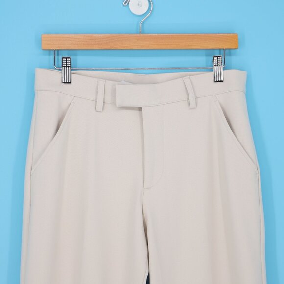 NWT MARTIN ASBJØRN Grey Ace Trousers Vanilla Mid-rise Size IT 46 (US Waist 30) - Picture 6 of 13